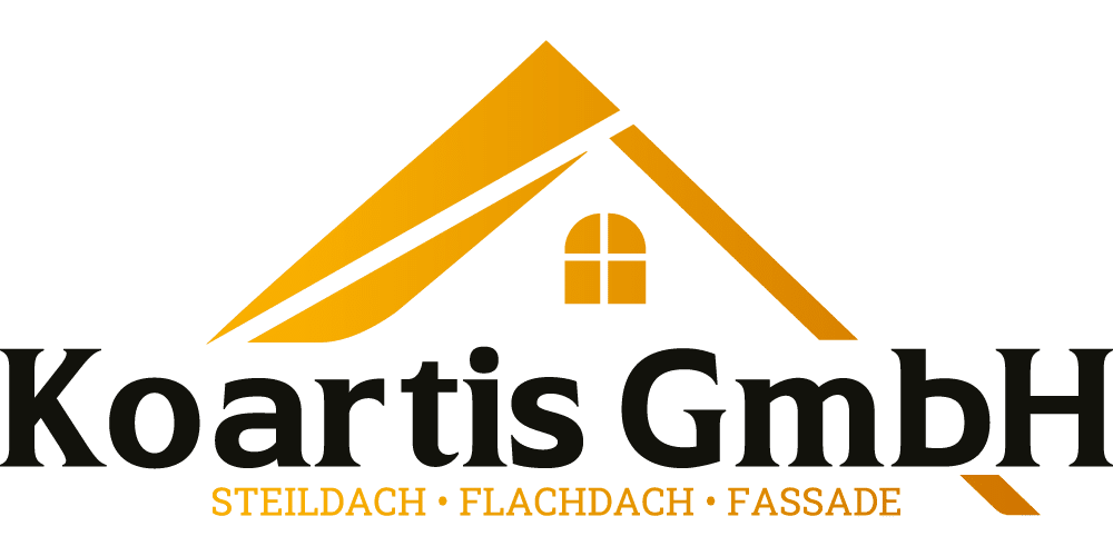 Koartis GmbH, Dachdecker Bochum, Logo 2025, dunkelgrauer Name